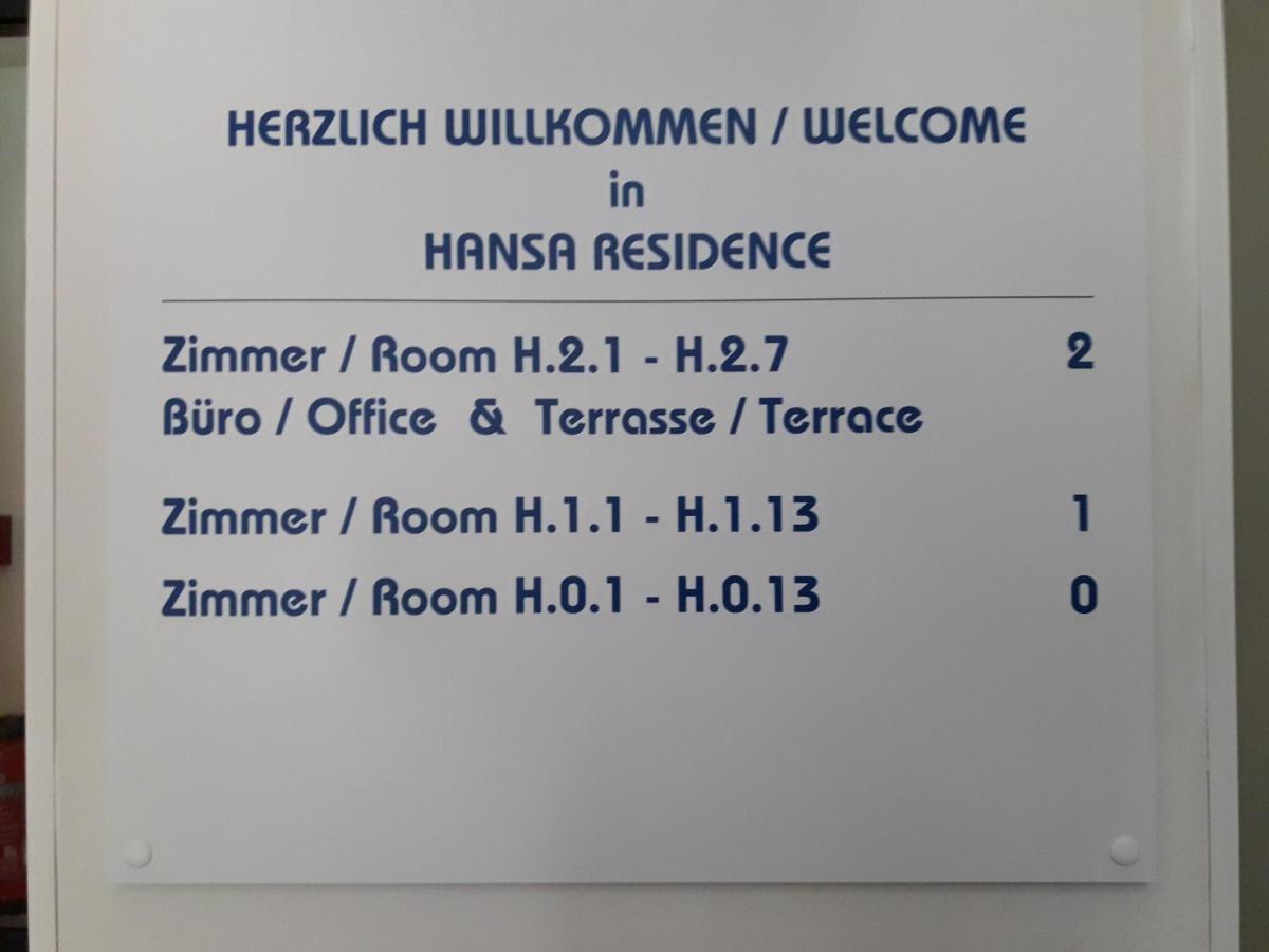 Gaestehaus Hansa Residence Hamburg Kültér fotó